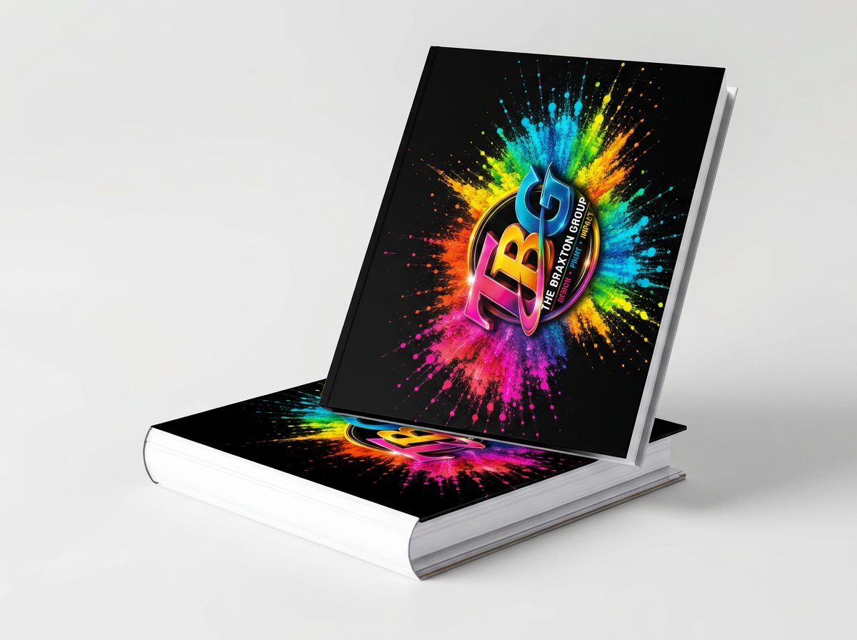 Booklet with heavy cover stock